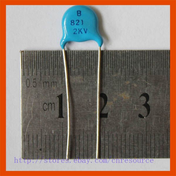 New 10 X 821 2KV 2000V High Voltage Ceramic Capacitors  