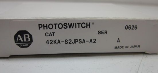 ALLEN BRADLEY PHOTOSWITCH 42KA S2JPSA A2  