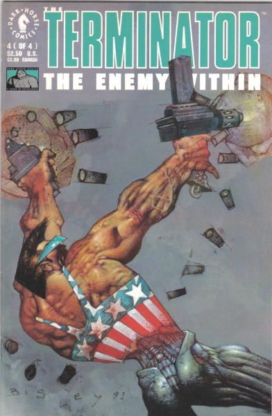 The Terminator The Enemy Within Comic #4, DH 1992 NM  