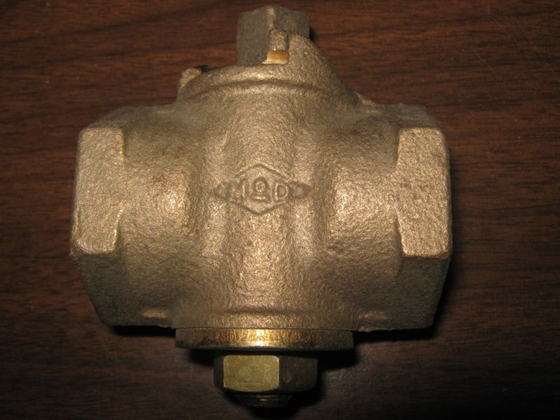 MCD 1 FEMALE NPT GAS SHUT OFF VALVE BRASS  