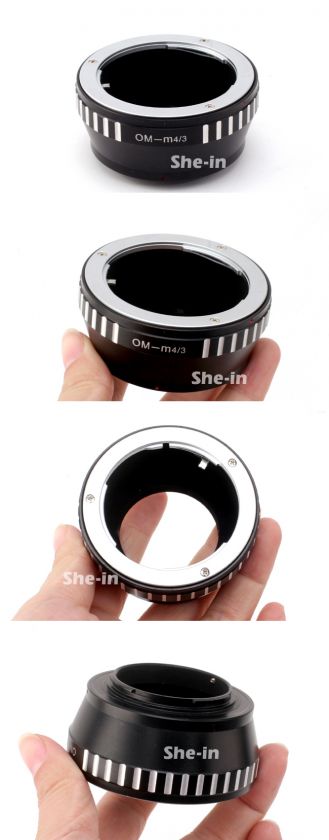 Olympus OM Zuiko lens Adapter  EPL1 G10 EP3 Gh2 GF2  