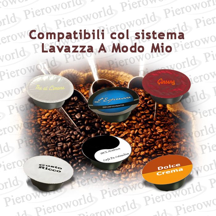 256 capsule LAVAZZA A MODO MIO cialde A VOSTRA SCELTA  