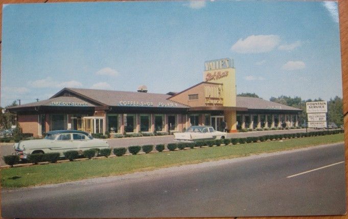 1950s Chrome PC Valles Restaurant   Kittery, Maine ME  