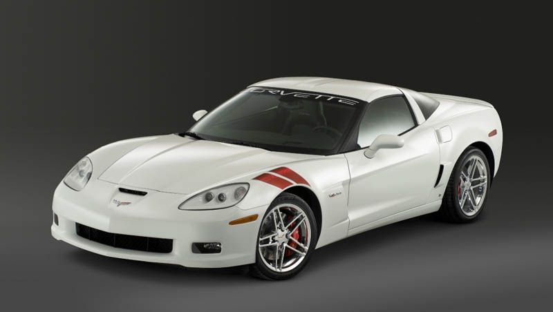 C6 Corvette Z06 Ron Fellows Edition Fender Stripes ZO6  