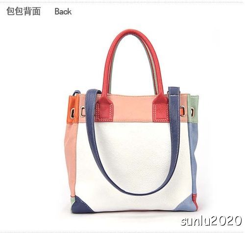   PU LEATHER Candy colors handbag Cross body LADIES SHOULDER bags 0452