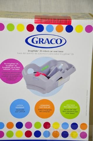 Graco Snugride 30/35 Infant Car Seat Base, Silver  