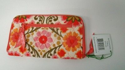   BRADLEY ZIP AROUND WALLET FOLKLORIC MSRP $38 NWT 10112 CLUTCH WRISTLET