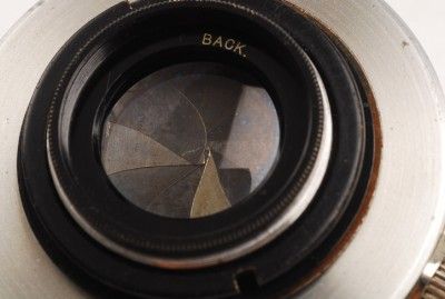 Bausch & Lomb Zeiss Tessar II b 3 1/4 x 4 1/4 Lens 1903  