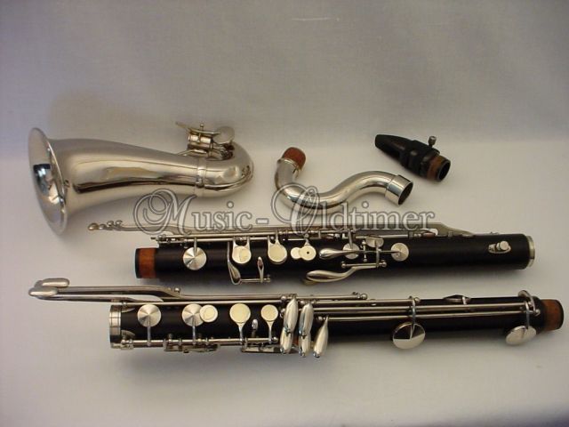 Excellent Noblet Paris Bass Clarinet * * * music oldtimer  