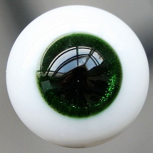 10mm Dark Green For BJD Doll Dollfie Glass Eyes Outfit  