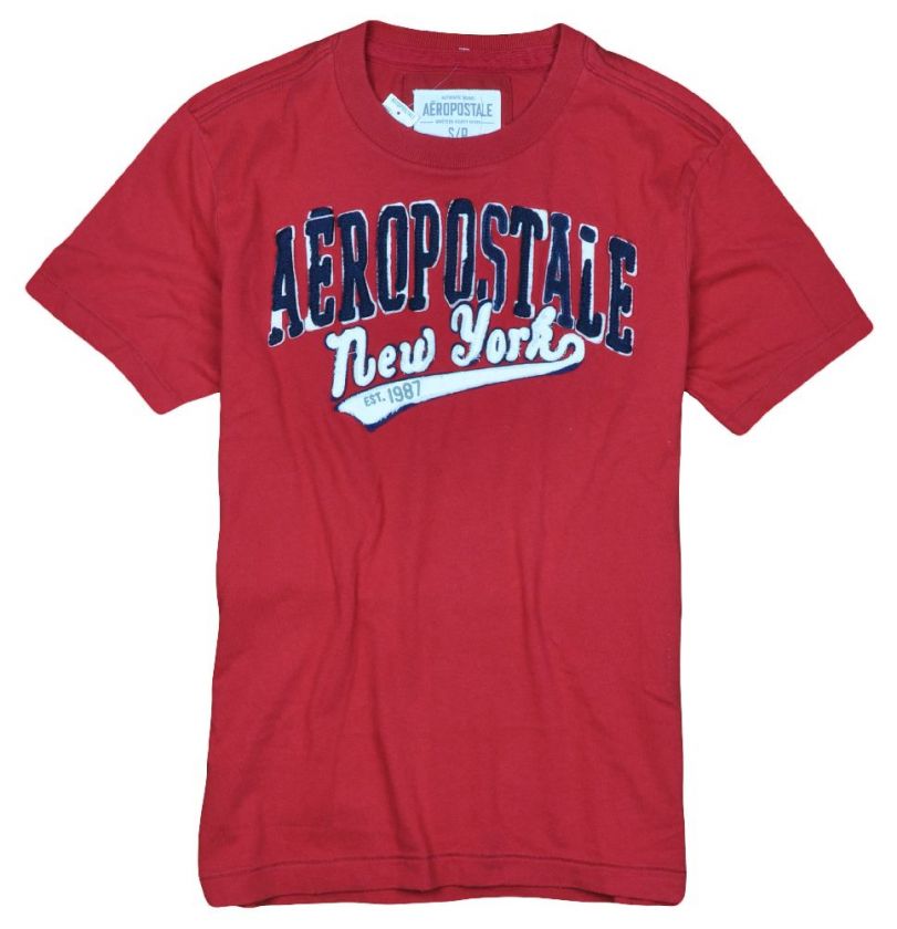 Aeropostale mens New York embroidered t shirt  