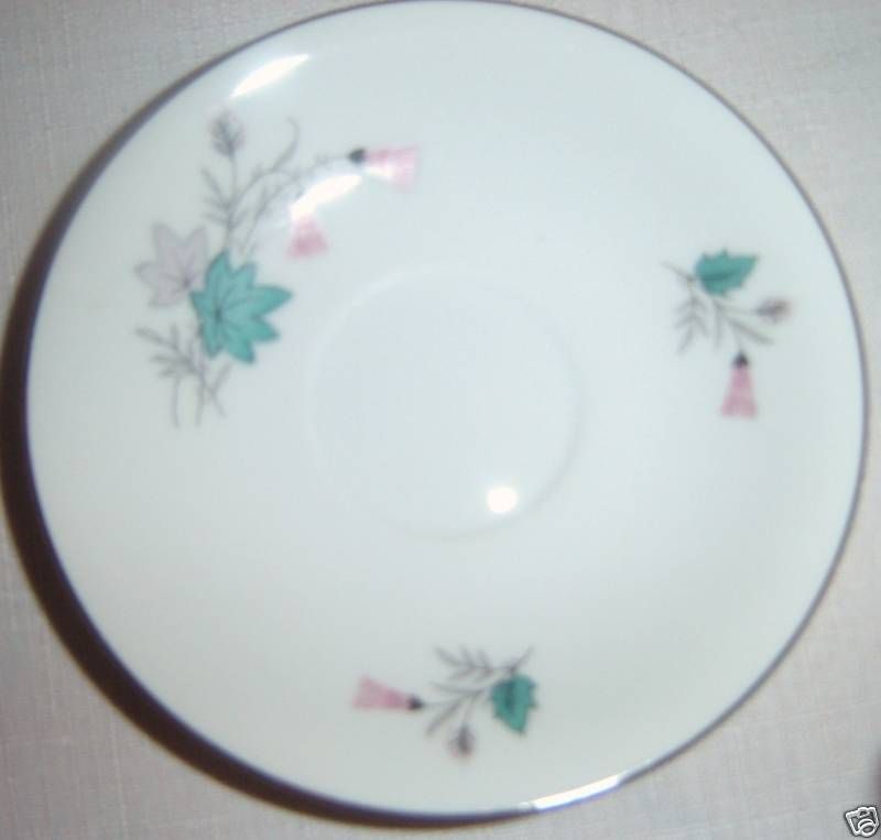 Seyei Fine China Capri 1558 Saucer Japan  