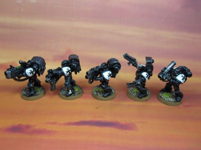 Warhammer 40k KPW painted Space Marine Devastator Squad  