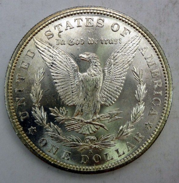 1882 S MORGAN DOLLAR GEM BU  