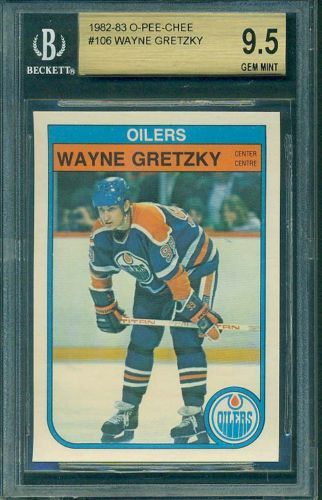 BGS 9.5 1982 83 OPC WAYNE GRETZKY #106 GEM MINT *RARE*  