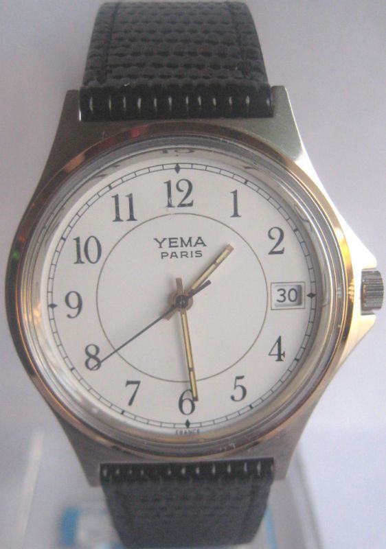 VINTAGE YEMA PARIS FRANCE CASUAL QUARTZ WATCH  