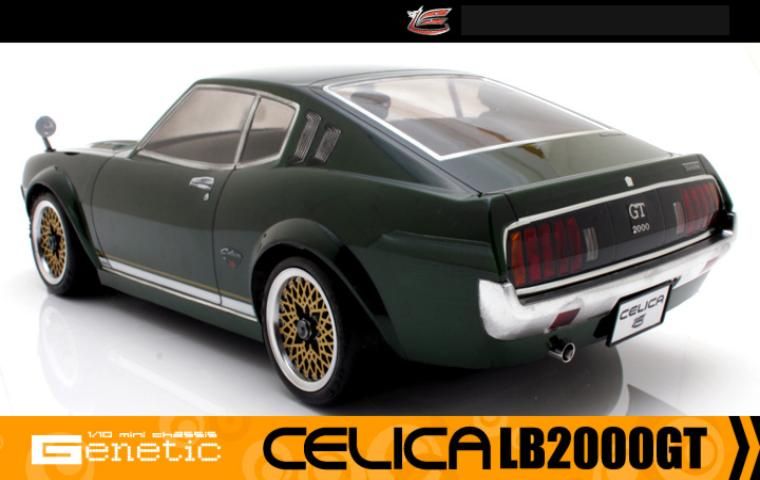 10 RC CAR GENETIC TOYOTA CELICA 2000GT LIFTBACK  