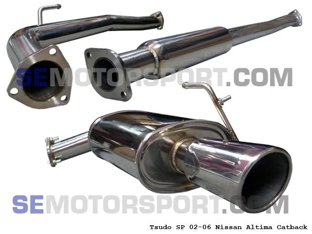 2002 2003 2004 Altima SP Catback Muffler Exhaust SP2 N1  