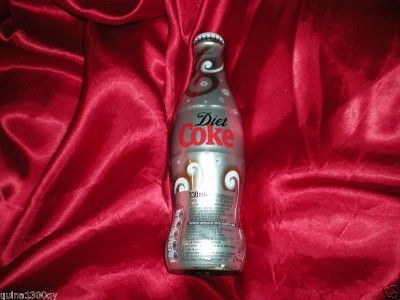 COCA COLA DIET COKE 2009 HOLIDAY CHRISTMAS UK BOTTLE  