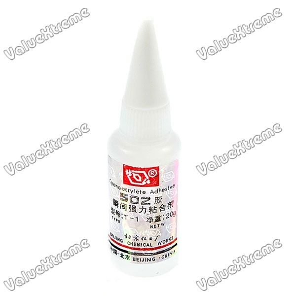 Genuine Cyanoacrylate Adhesive Extremely Strong Rapid Cure 502 Super 