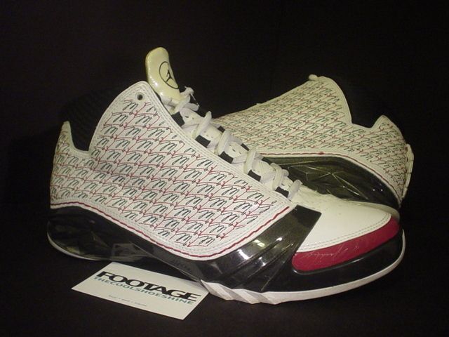 2007 Nike Air Jordan XXIII XX3 23 WHITE BLACK SILVER RED ALL STAR Sz 