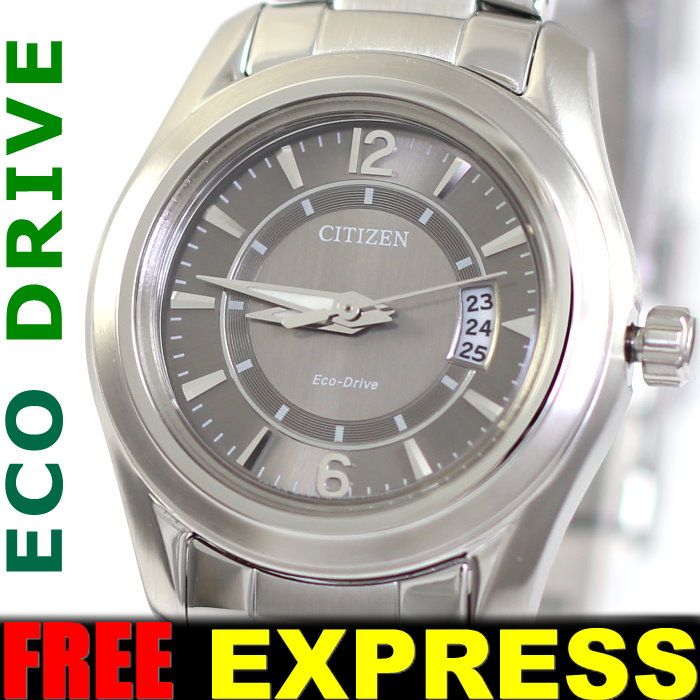   Watch ECO DRIVE Analog Fashion Xpress Warranty FE1010 57H  