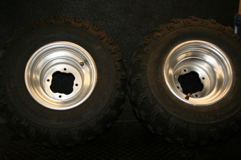 Yamaha Raptor 660 YFZ450 rear wheels tires rims stock  