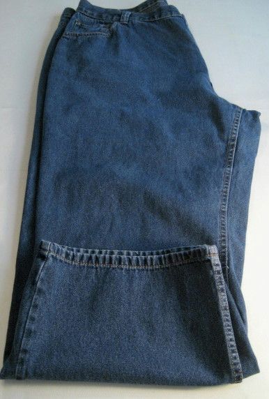 Mainstreet Blues Womens Blue Jean Plus Size 20 / 22 H8  