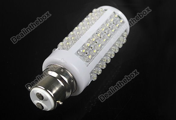 108 LED Corn Saving Light Bulb B22 5W 450LM Cool White 220V  230V