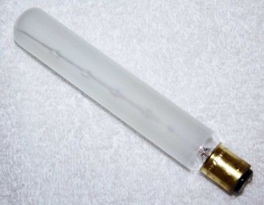 GE Tubular 25w Lamp Light Bulb T6.5 Frosted # 14685  