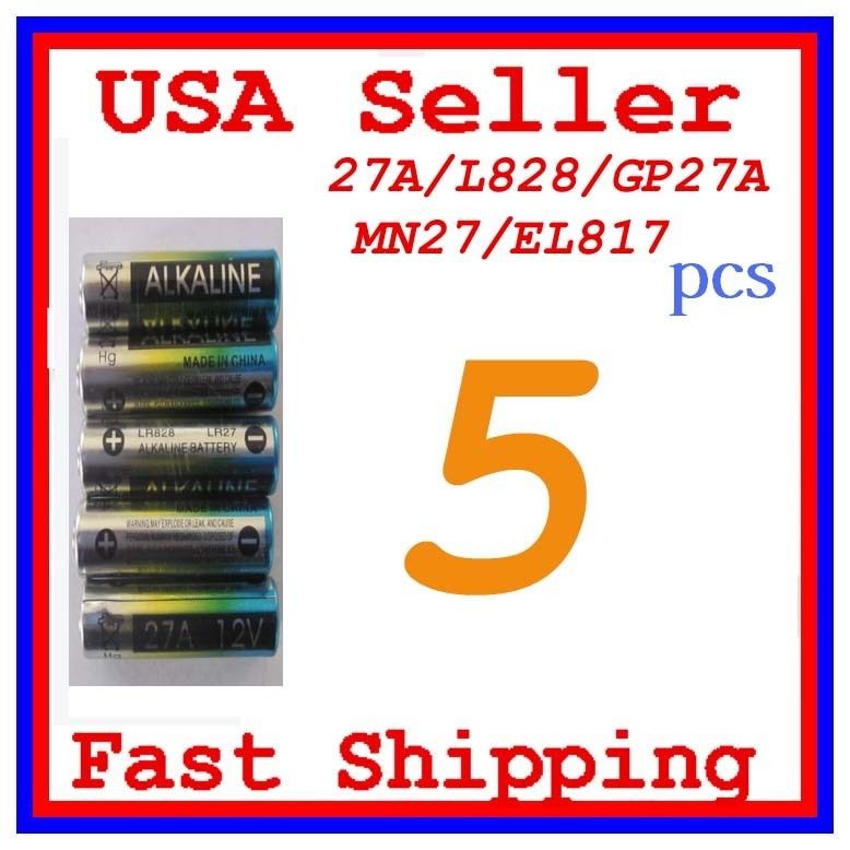 27A GP 12V GP27 CA22 A27 G27A EL812 Alkaline Battery  