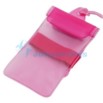 Waterproof Pink+Blue+Black Armband Case Accessory Bundle For Apple 