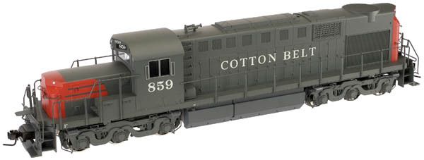 Atlas O Cotton Belt (SSW) Alco RSD 15, 3 rail conv.  