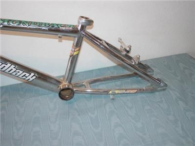 DIAMONDBACK IGNITOR Old School BMX Bike frame Chrome with Forks  