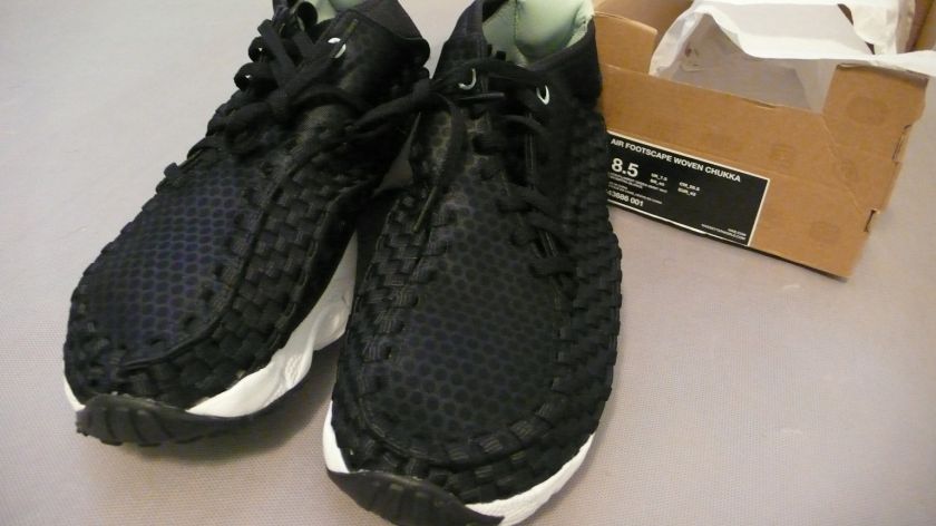 DS BINB Nike Footscape Air Woven Chukka 3HC Series Black US 8.5  