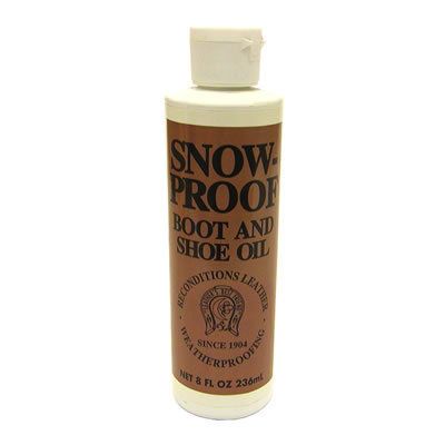 SNOW PROOF BOOT & SHOE OIL LEATHERS BEST FRIEND 8 OZ  