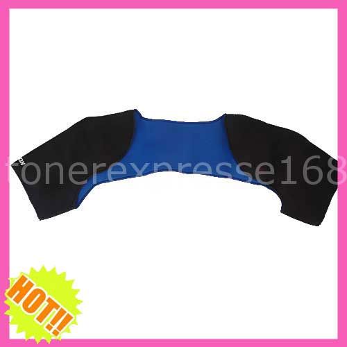 WISON Blue Black Sports Shoulder Support Brace New  