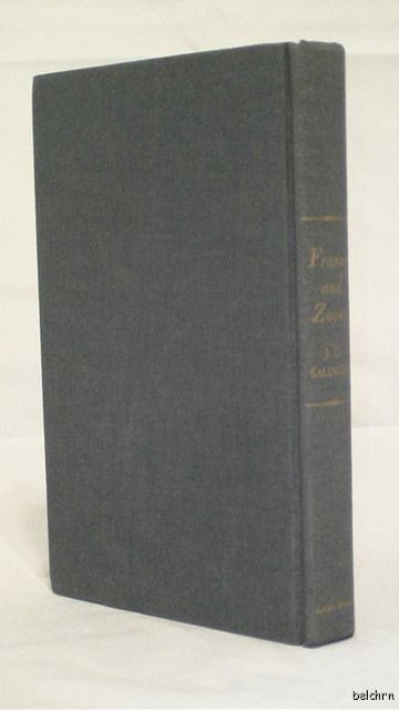 Franny and Zooey   J.D. Salinger   1st/1st   1961   First Edition 