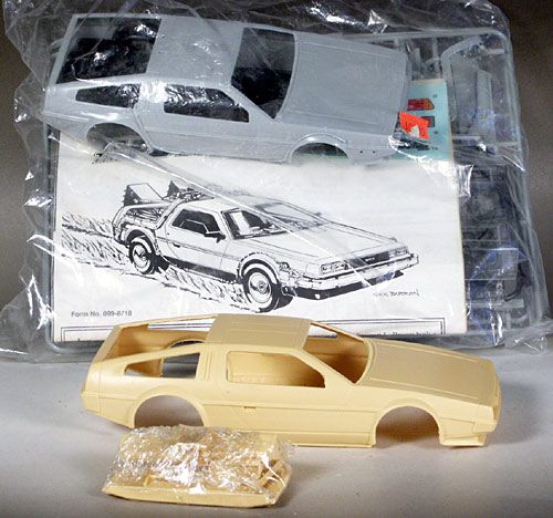 AAM All American Models Resin Stock DeLorean  