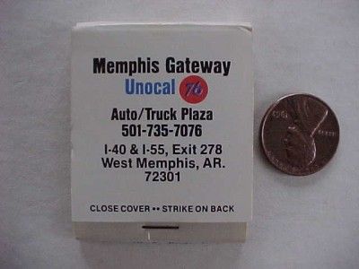1970s Era West Memphis Arkansas Unocal Union 76 Gas & Oil Truck Stop 