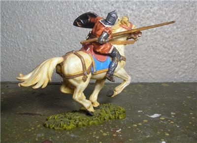 Elastolin Mounted Norman Knight 70mm  