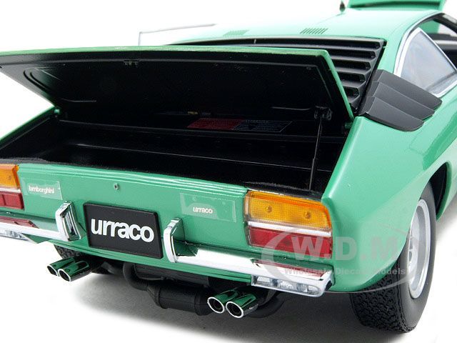 LAMBORGHINI URRACO P250 GREEN 118 KYOSHO MODEL CAR  