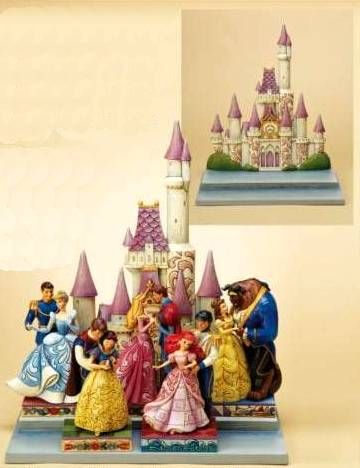 2009 JIM SHORE DISNEY PRINCESS LOVE THEME DISPLAYER NIB  