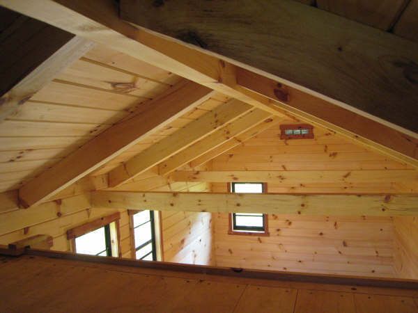 Cabaña de madera fuera de camping de la casa de vacaciones de la 