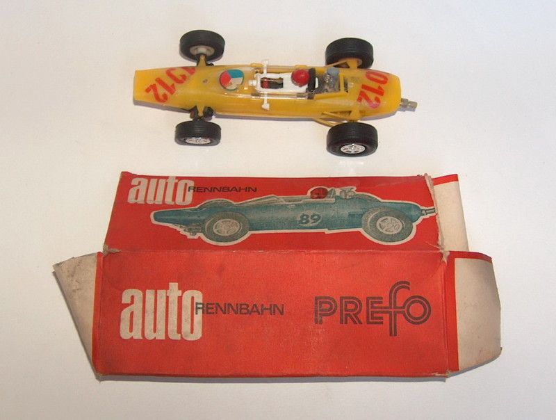 GERMAN PREFO WARTBURG FORMULA F III RACING SLOT CAR TOY  