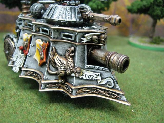 Warhammer DPS painted Empire Steam Tank EM029a  