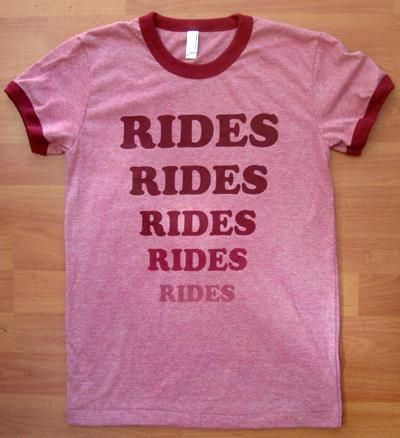 Adventureland RIDES T Shirt superbad Movie Promo Tee  