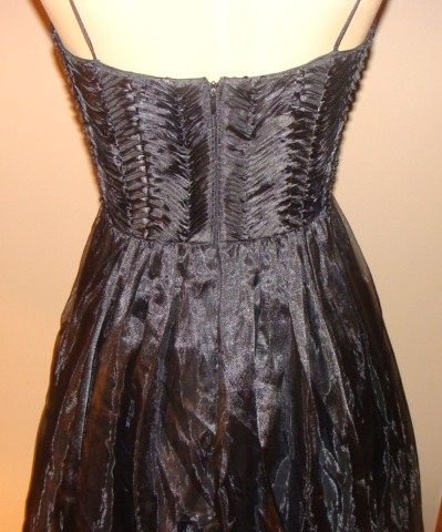 AIDAN MATTOX ORGANZA BALLROOM PROM EVENING GOWN DRESS 6  