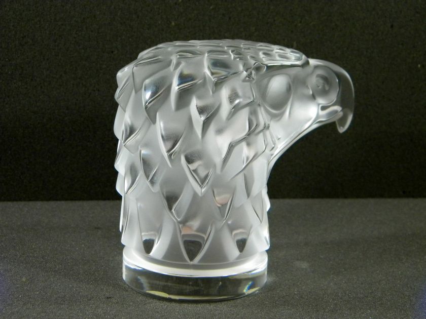 Lalique Tete DAigle (Eagle Head) Paperweight  