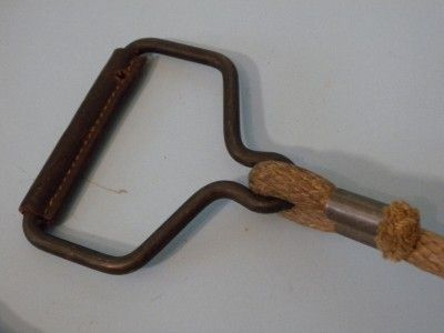 WW2 ORIGINAL M3A4 UTILITY HAND CART TOW ROPE / ARMY AIRBORNE  